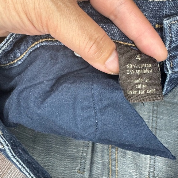 The Limited Denim 312 Cropped Capri Pants WoMen's Jeans Just Below the knee 4 - Picture 8 of 11